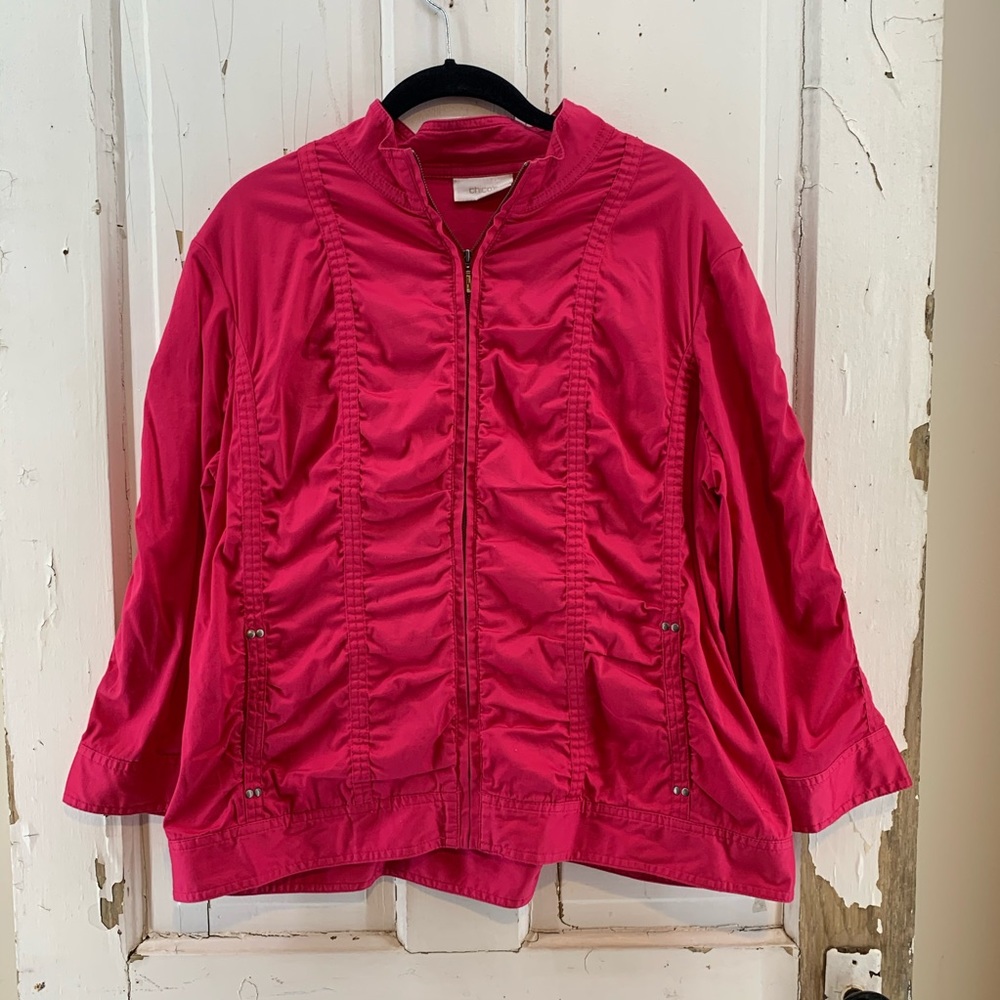 Chico’s Hot Pink Jacket
